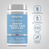 Piping Rock Lutein Supplement 200g back view with nutritional information