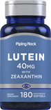 Piping Rock Lutein with Zeaxanthin 118g softgels front view
