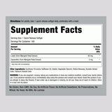 Piping Rock Lutein with Zeaxanthin 118g softgels side view