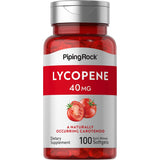 Piping Rock Lycopene Supplement 40mg quick release softgel front view
