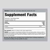 Piping Rock Lycopene Supplement 40mg quick release softgel side view