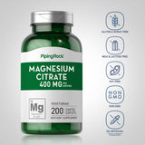 Piping Rock Magnesium 400 mg Coated Caplets side view
