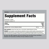 Piping Rock Magnesium Capsules 100mg side view