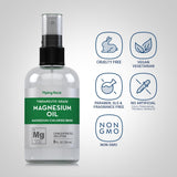 Piping Rock Magnesium Massage Oil 340g side view