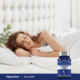 Piping Rock Melatonin 10mg Tablets close-up of the tablet