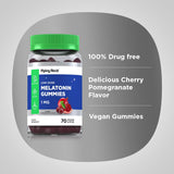 Piping Rock Melatonin Gummies 1 mg Cherry Pomegranate nutritional information