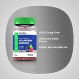 Piping Rock Melatonin Gummies 10mg Berry Flavor packaging