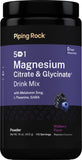 Piping Rock Melatonin Magnesium Powder 16 oz front view