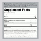 Piping Rock Melatonin Magnesium Powder 16 oz packaging