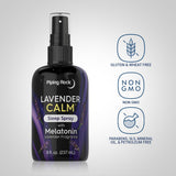 Piping Rock Melatonin Sleep Spray 8 fl oz lifestyle scene on bedside table