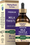 Piping Rock Milk Thistle Concentrated Liquid Extract 270g front view