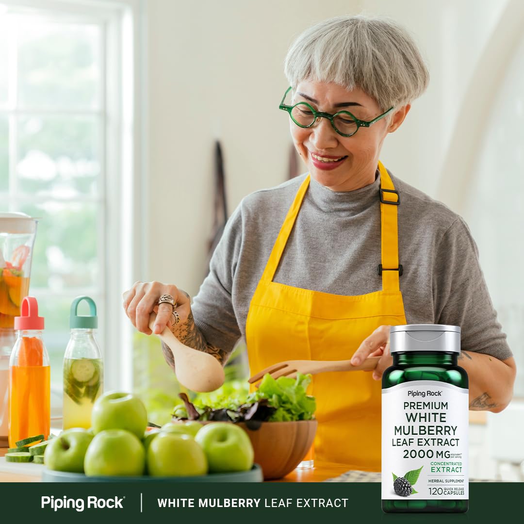 Piping Rock Mulberry Leaf Extract 500mg nutritional information