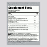Piping Rock Multi-Enzyme Supplement 109g back view with ingredients