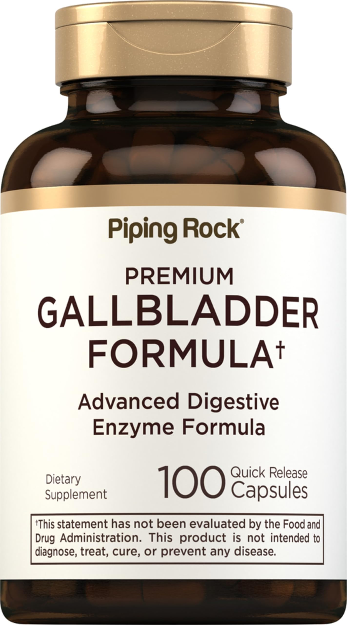 Piping Rock Multi-Enzyme Supplement 109g front view