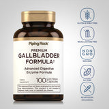 Piping Rock Multi-Enzyme Supplement 109g side view showing capsule