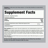 Piping Rock Multi-Enzymes 500mg back view of packaging