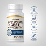 Piping Rock Multi-Enzymes 82g capsules with label details