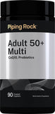 Piping Rock Multivitamins for Men and Women 50 Plus front view of packaging
