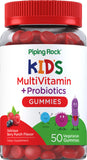 Piping Rock Multivitamins front view with berry punch flavour