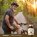 Piping Rock Mushroom Supplement 110g close-up of capsules