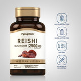 Piping Rock Mushroom Supplement capsules close-up