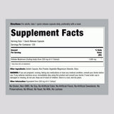 Piping Rock Mushroom Supplement quick release capsules close-up