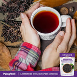 Piping Rock Organic Elderberry Supplement 472g capsule close-up