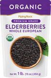 Piping Rock Organic Elderberry Supplement 472g front view