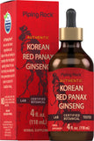 Piping Rock Panax Ginseng Liquid Extract front view with packaging