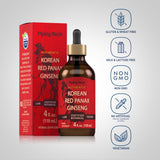 Piping Rock Panax Ginseng Liquid Extract liquid pour demonstration