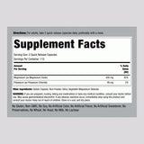 Piping Rock Potassium and Magnesium Capsules bottle side view