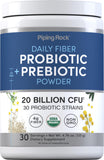 Piping Rock Prebiotic Powder 189g front view