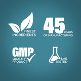 Piping Rock Probiotic Capsules 50g with a measuring spoon