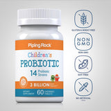 Piping Rock Probiotic Chewables close-up of chewable tablet