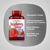Piping Rock Raspberry Ketones 500 mg supplement packaging