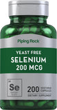 Piping Rock Selenium 200mcg 109g front view