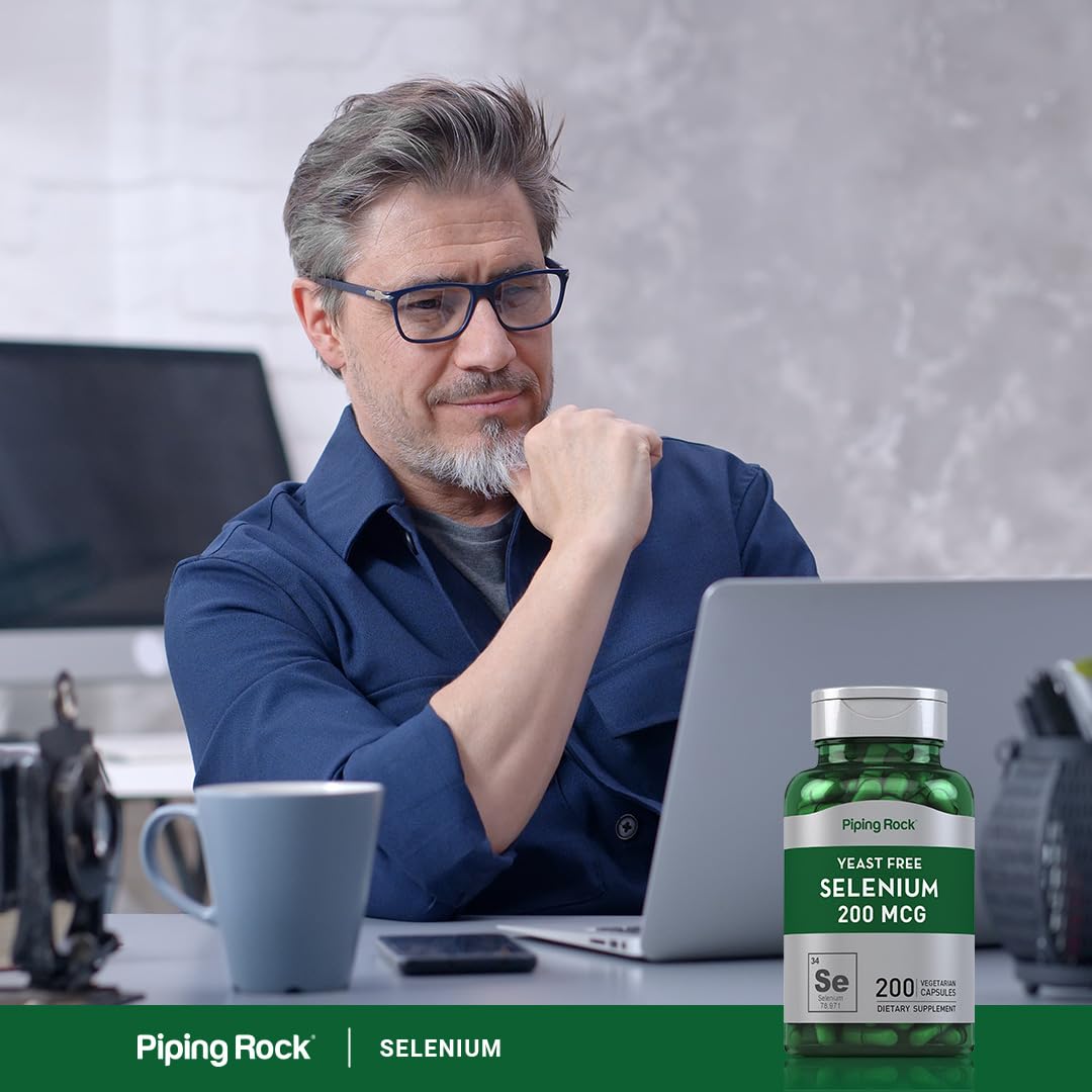 Piping Rock Selenium 200mcg 109g ingredients list
