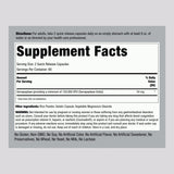 Piping Rock Serratiopeptidase 120000 SPU capsules side view