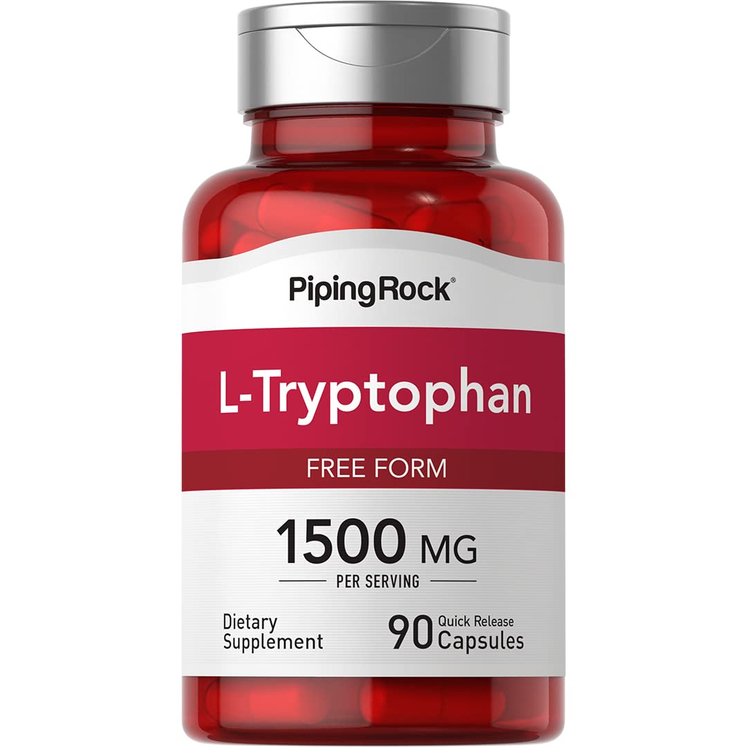 Piping Rock Sleep Supplement Quick Release Capsules front view