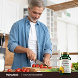 Piping Rock Sunflower Lecithin bottle back view