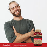 Piping Rock Super Antioxidant Blend Coated Caplets on a table