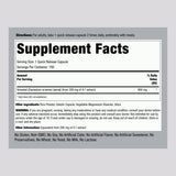 Piping Rock Super Concentrated Extract Capsules side view