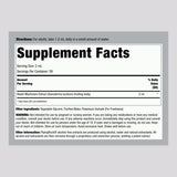 Piping Rock Super Concentrated Mushroom Liquid Supplement bottle side view