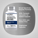 Piping Rock Turmeric Supplement 83g capsules close-up