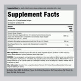 Piping Rock Turmeric Supplement side view showing capsule details