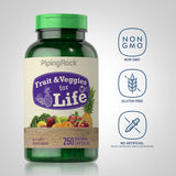 Piping Rock Ultimate Blend of Fruits and Vegetables ingredients list