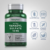 Piping Rock Vanadyl Sulfate bottle with label