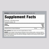 Piping Rock Vitamin B5 500mg capsules side view