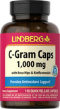 Piping Rock Vitamin C 1,000 mg front view of packaging
