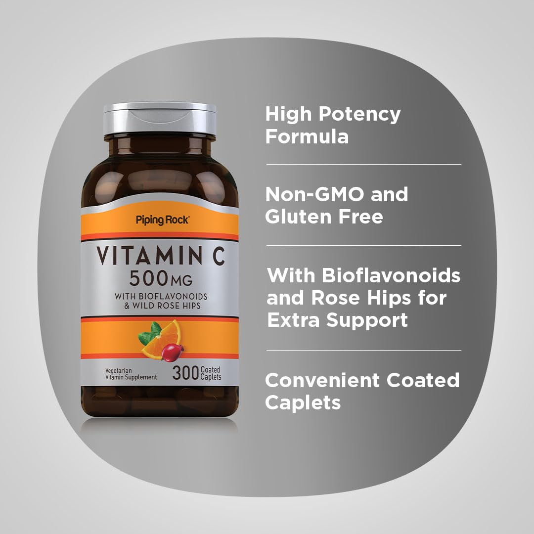 Piping Rock Vitamin C 500mg ingredients list